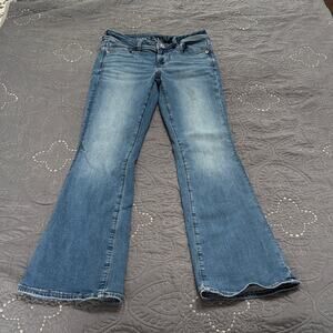 American Eagle Outfitters Light Blue Flare Jeans